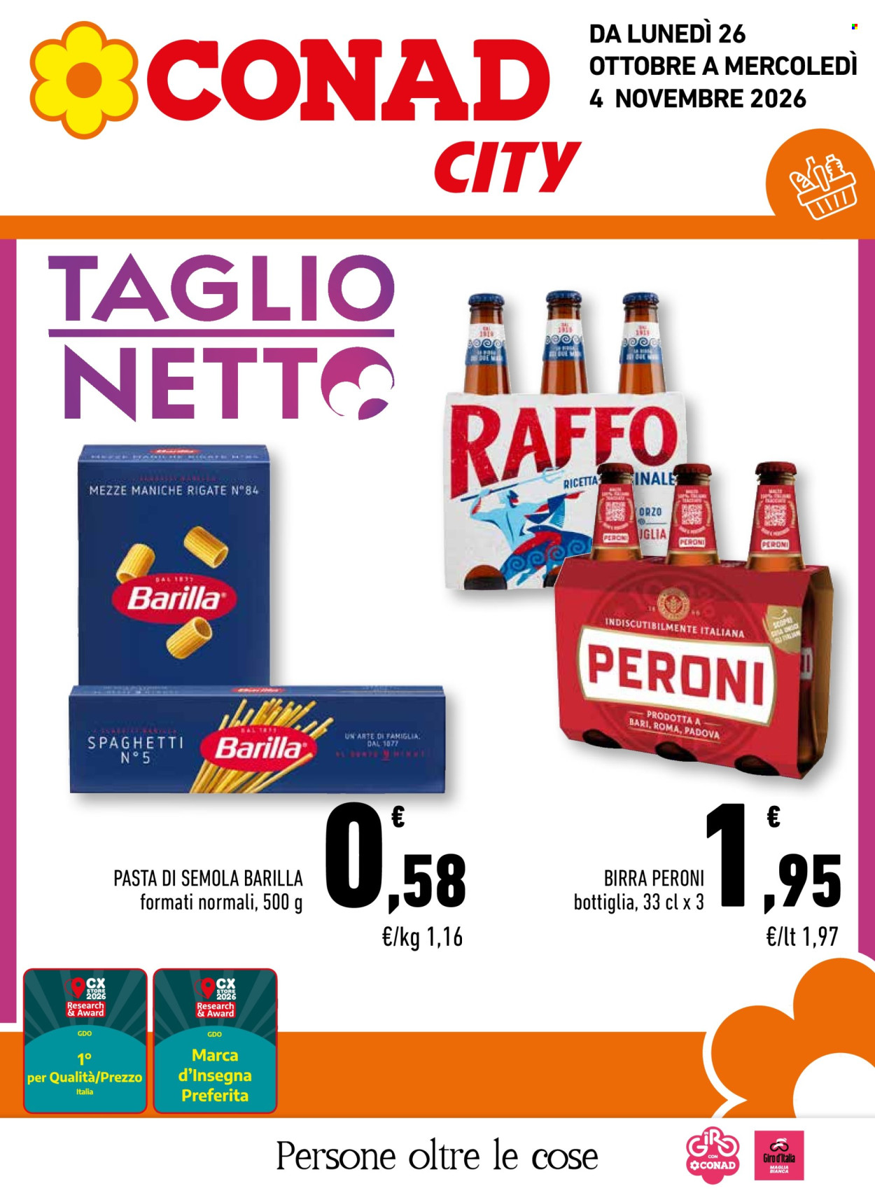 Volantino Conad - 26/10/2026 - 4/11/2026. Pagina 1