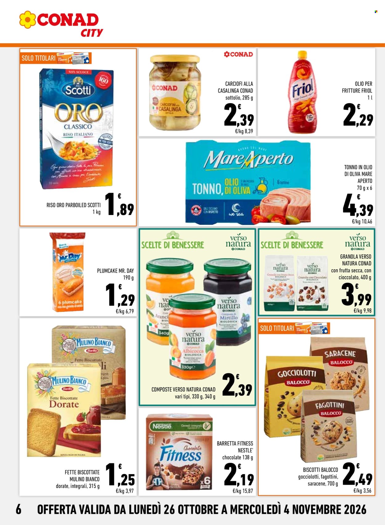 Volantino Conad - 26/10/2026 - 4/11/2026. Pagina 6