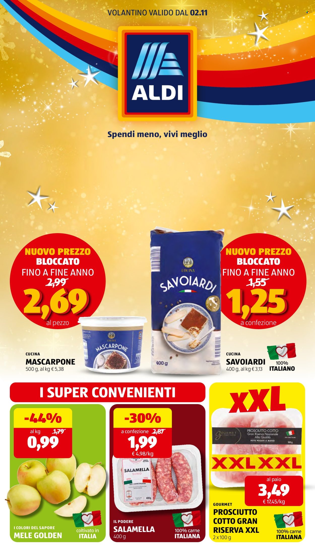 Volantino Aldi - 2/11/2026 - 8/11/2026. Pagina 1
