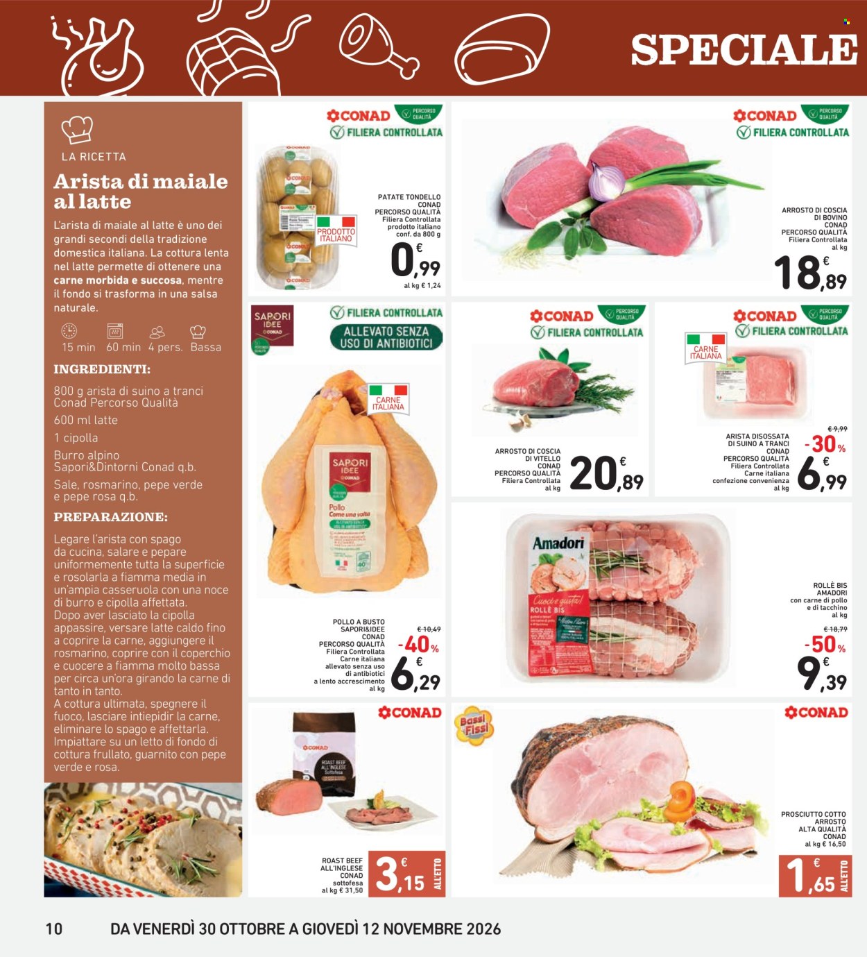 Volantino Spazio Conad - 30/10/2026 - 12/11/2026. Pagina 10