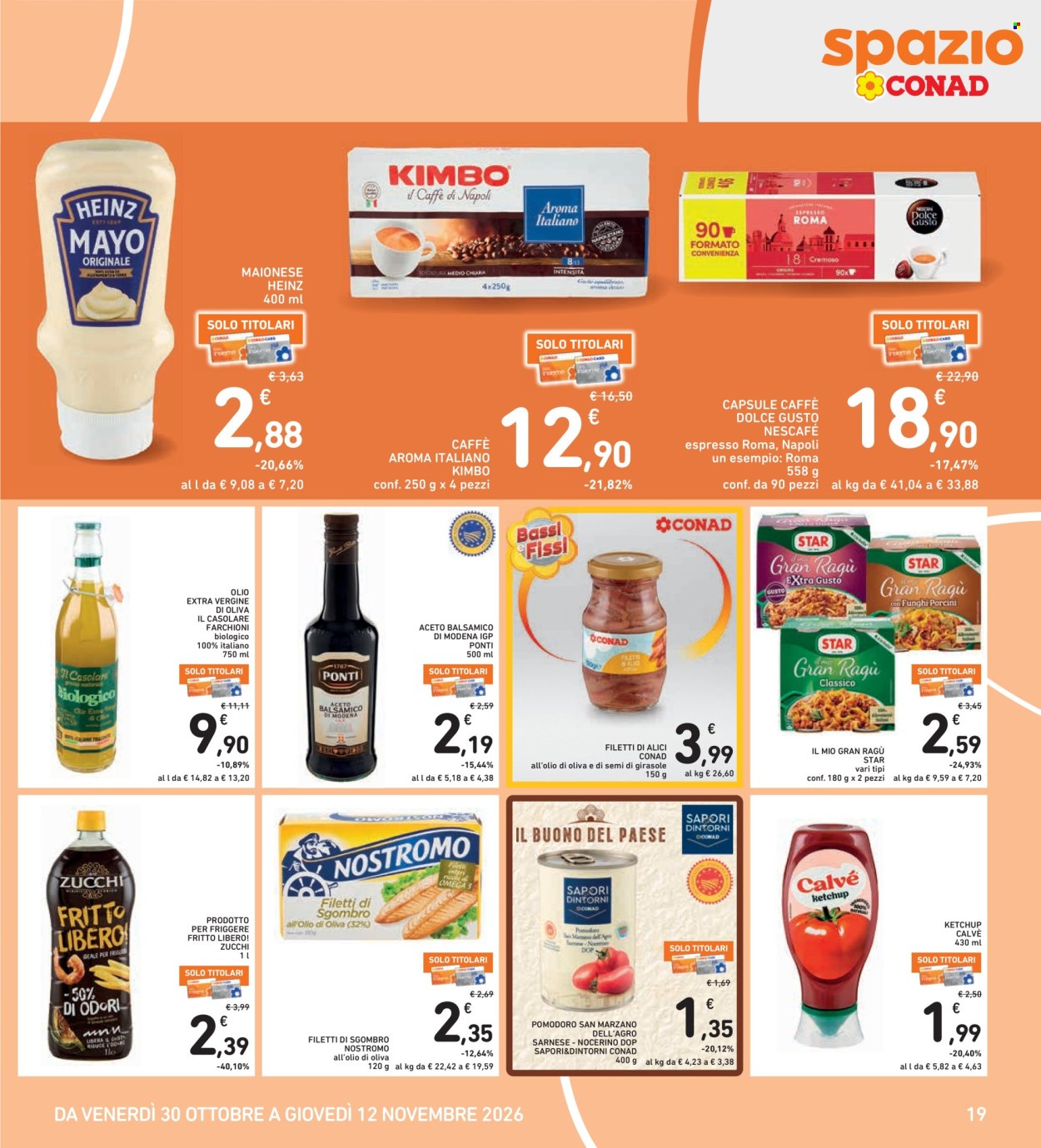 Volantino Spazio Conad - 30/10/2026 - 12/11/2026. Pagina 19