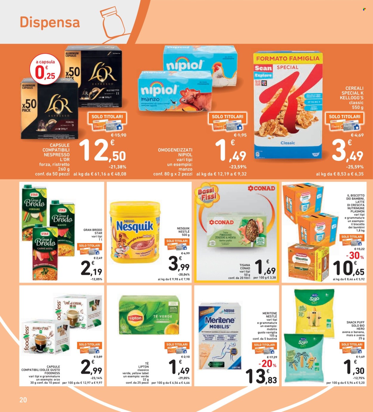 Volantino Spazio Conad - 30/10/2026 - 12/11/2026. Pagina 20