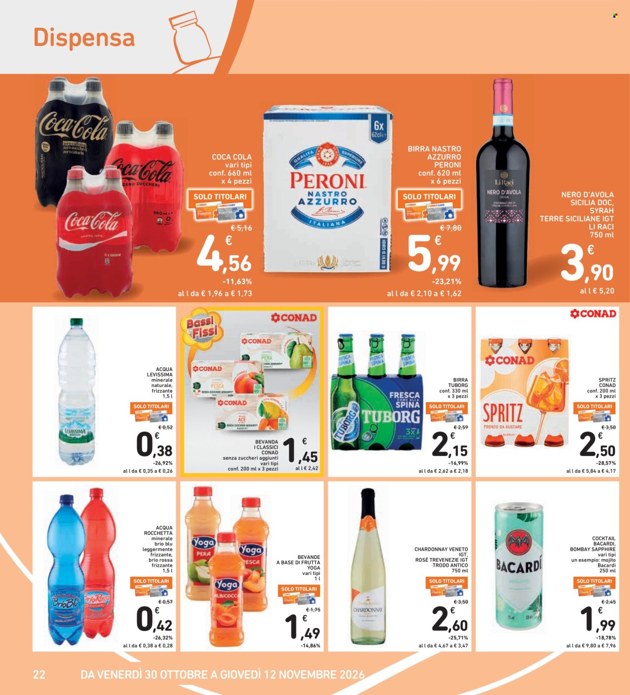 Volantino Spazio Conad - 30/10/2026 - 12/11/2026. Pagina 22
