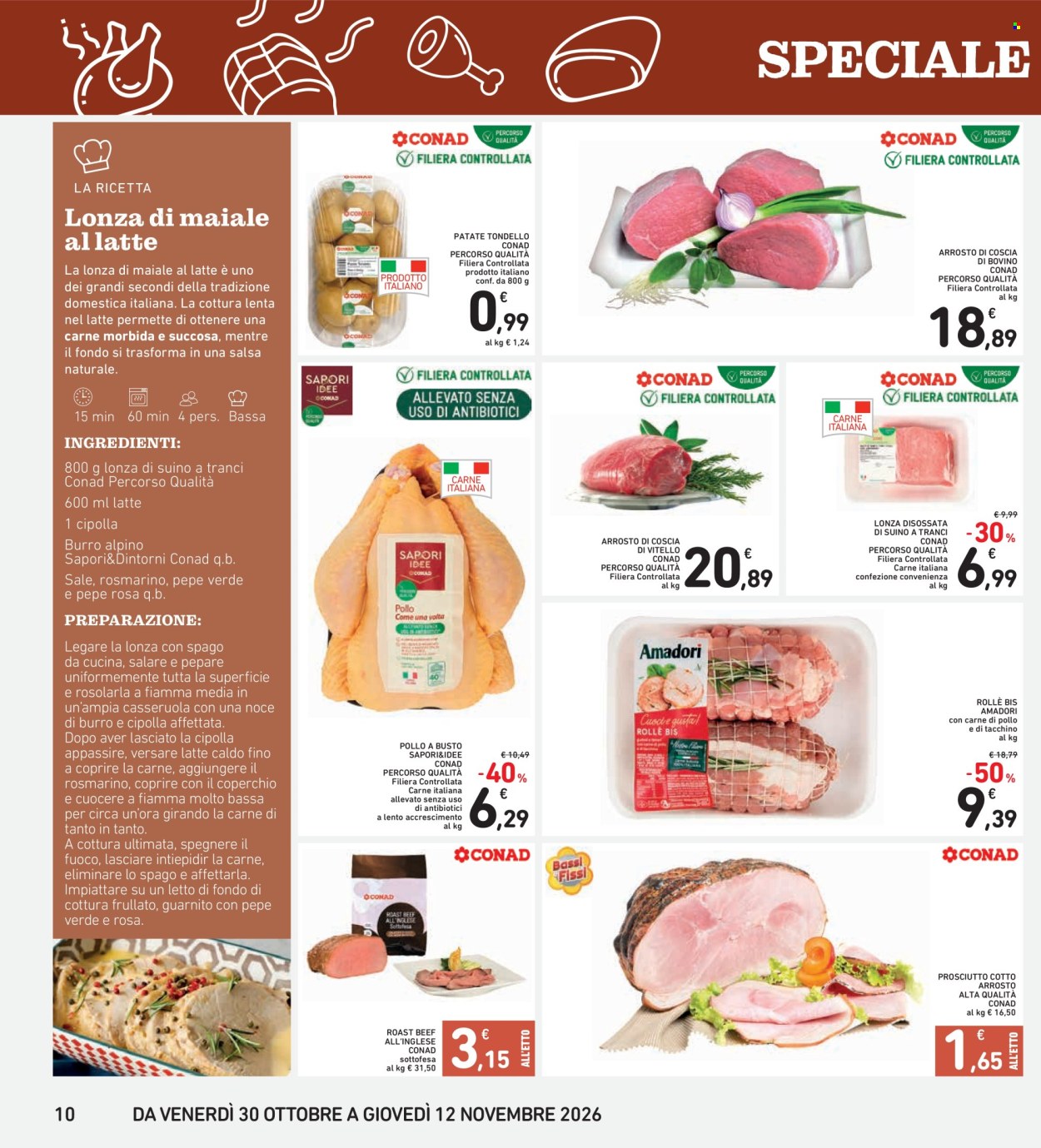Volantino Spazio Conad - 30/10/2026 - 12/11/2026. Pagina 10