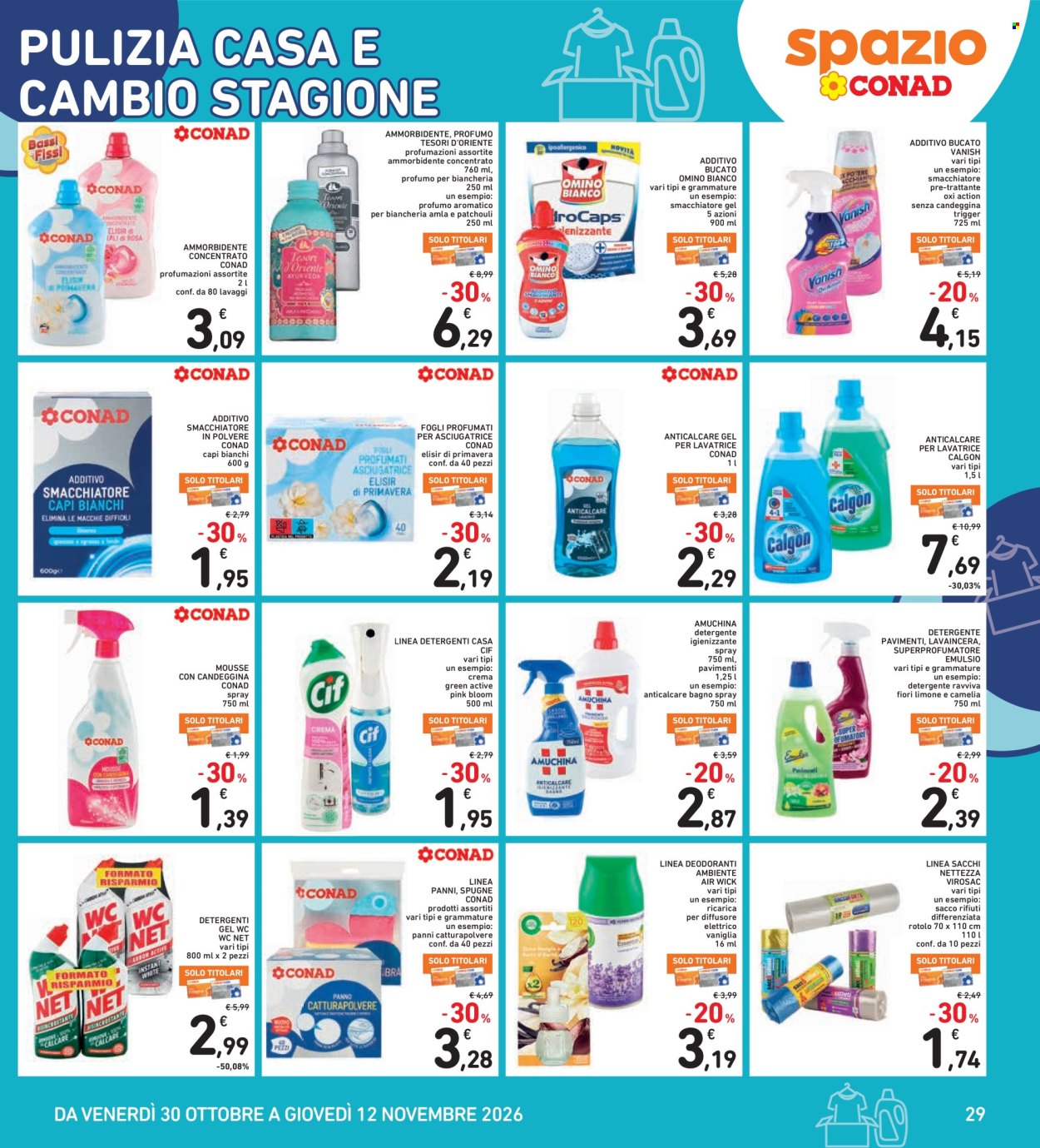 Volantino Spazio Conad - 30/10/2026 - 12/11/2026. Pagina 29