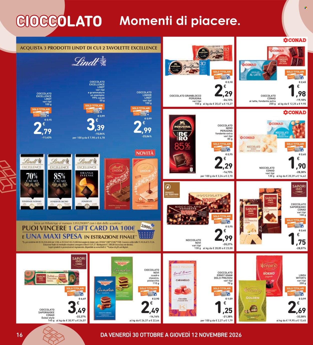 Volantino Spazio Conad - 30/10/2026 - 12/11/2026. Pagina 16