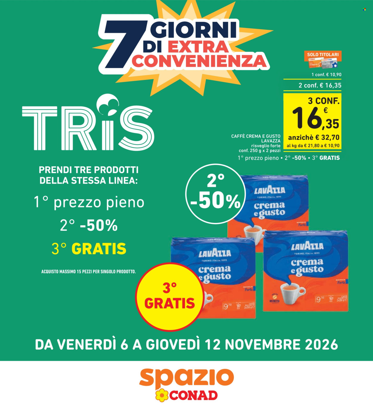 Volantino Spazio Conad - 30/10/2026 - 12/11/2026. Pagina 34