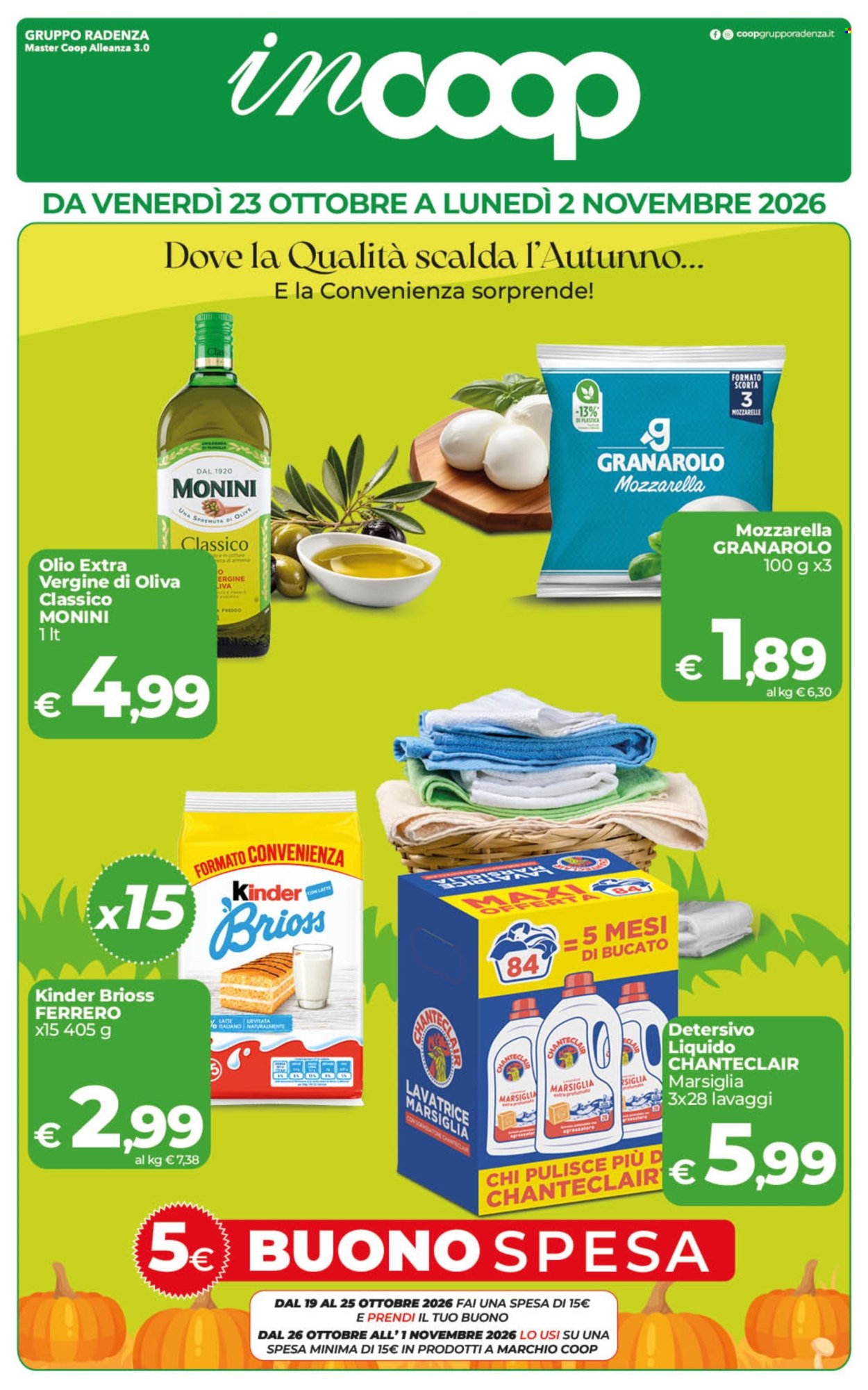 Volantino Coop - 23/10/2026 - 2/11/2026. Pagina 1