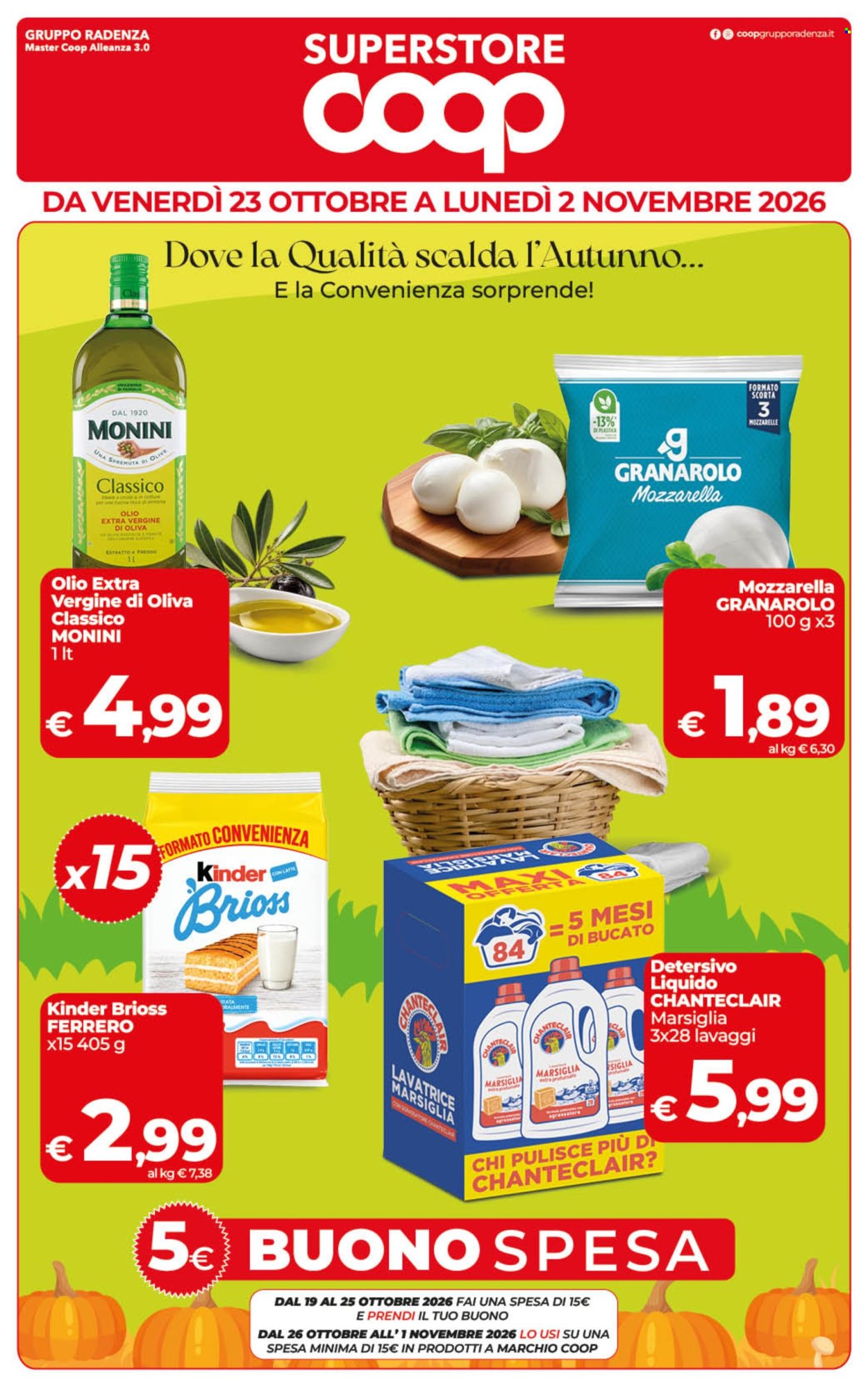 Volantino Coop - 23/10/2026 - 2/11/2026. Pagina 1