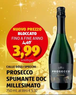 CALLE DEGLI SPECCHI PROSECCO SPUMANTE DOC MILLESIMATO