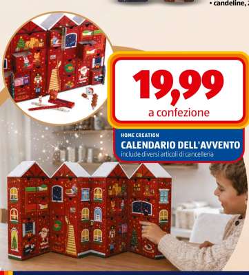 HOME CREATION CALENDARIO DELL'AVVENTO