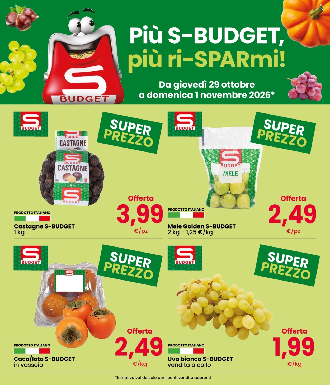 Volantino Eurospar - 29/10/2026 - 1/11/2026. Pagina 2