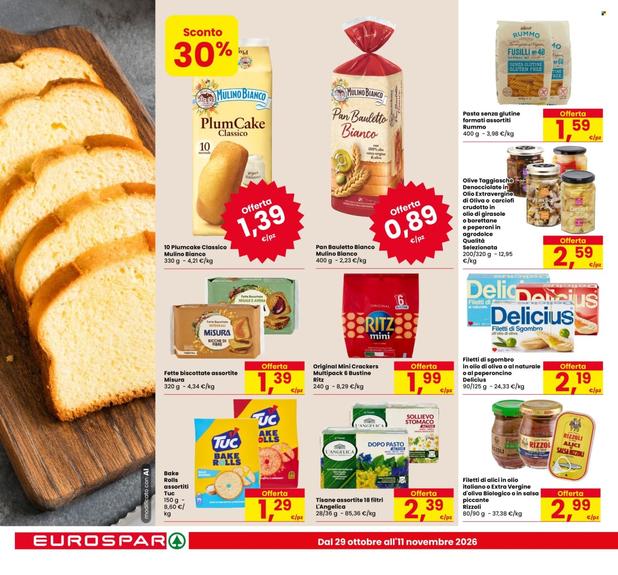 Volantino Eurospar - 29/10/2026 - 11/11/2026. Pagina 18