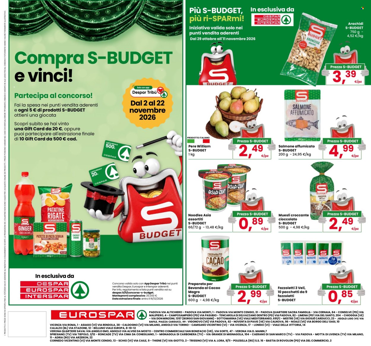 Volantino Eurospar - 29/10/2026 - 11/11/2026. Pagina 24