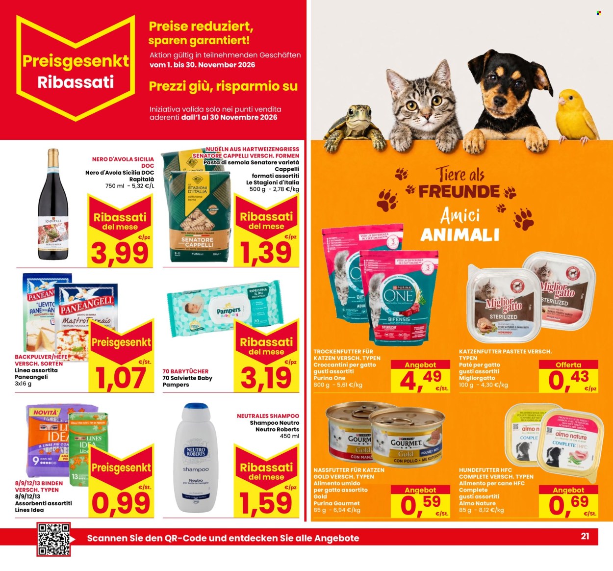 Volantino Eurospar - 29/10/2026 - 11/11/2026. Pagina 21
