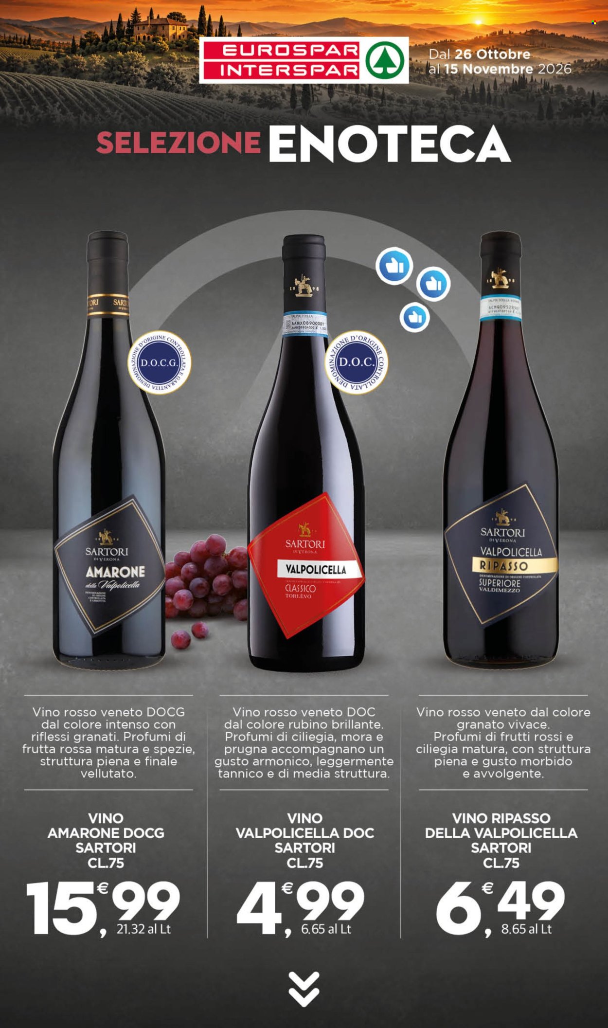 Volantino Eurospar - 26/10/2026 - 15/11/2026. Pagina 24