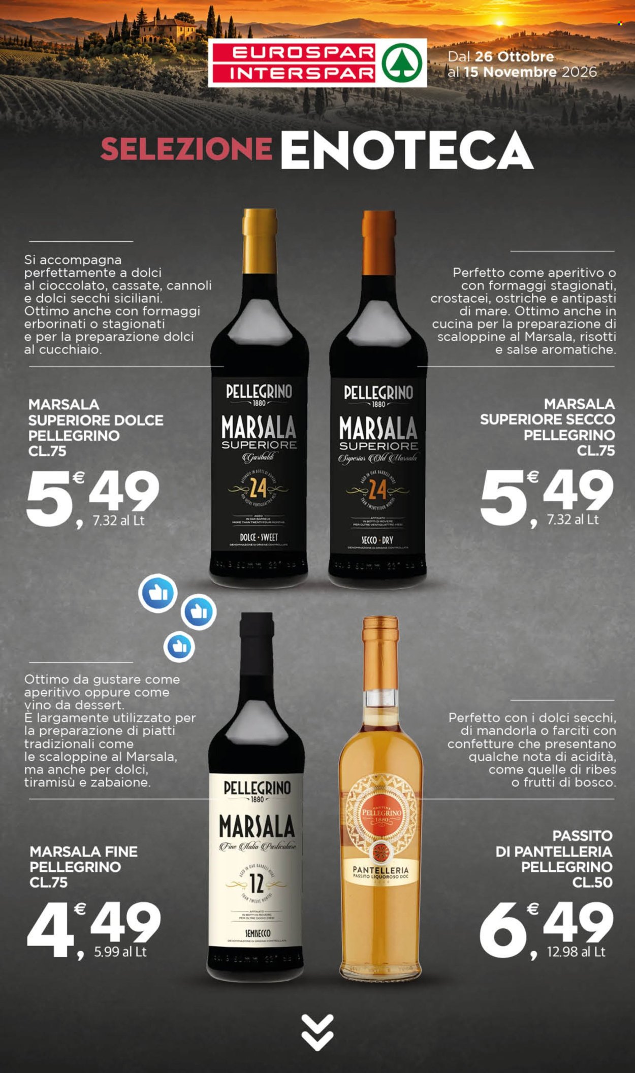 Volantino Eurospar - 26/10/2026 - 15/11/2026. Pagina 26