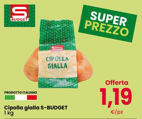 Cipolla gialla S-BUDGET
