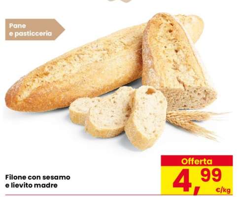 Filone con sesamo e lievito madre