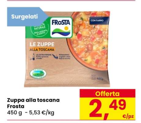Zuppa alla toscana Frosta