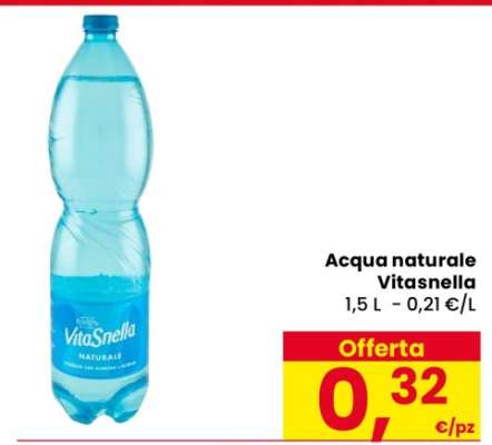ACQUA NATURALE VITASNELLA