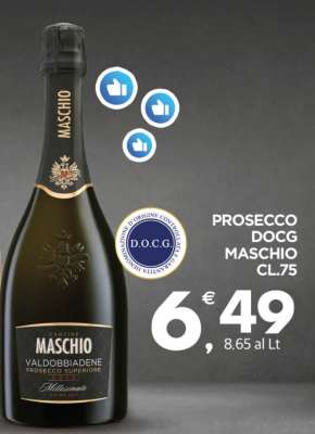 PROSECCO DOCG MASCHIO CL.75