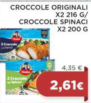 CROCCOLE ORIGINALI / CROCCOLE SPINACI