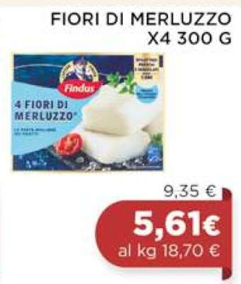FIORI DI MERLUZZO X4 300 G