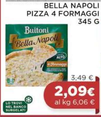 BELLA NAPOLI PIZZA 4 FORMAGGI