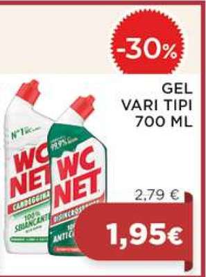WC NET Gel Vari Tipi 700 ml