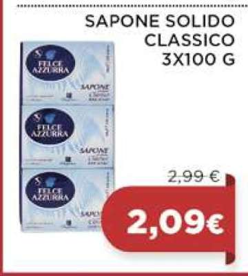 SAPONE SOLIDO CLASSICO 3X100 G