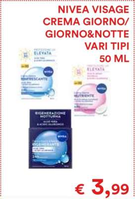 NIVEA VISAGE CREMA GIORNO/ GIORNO&NOTTE