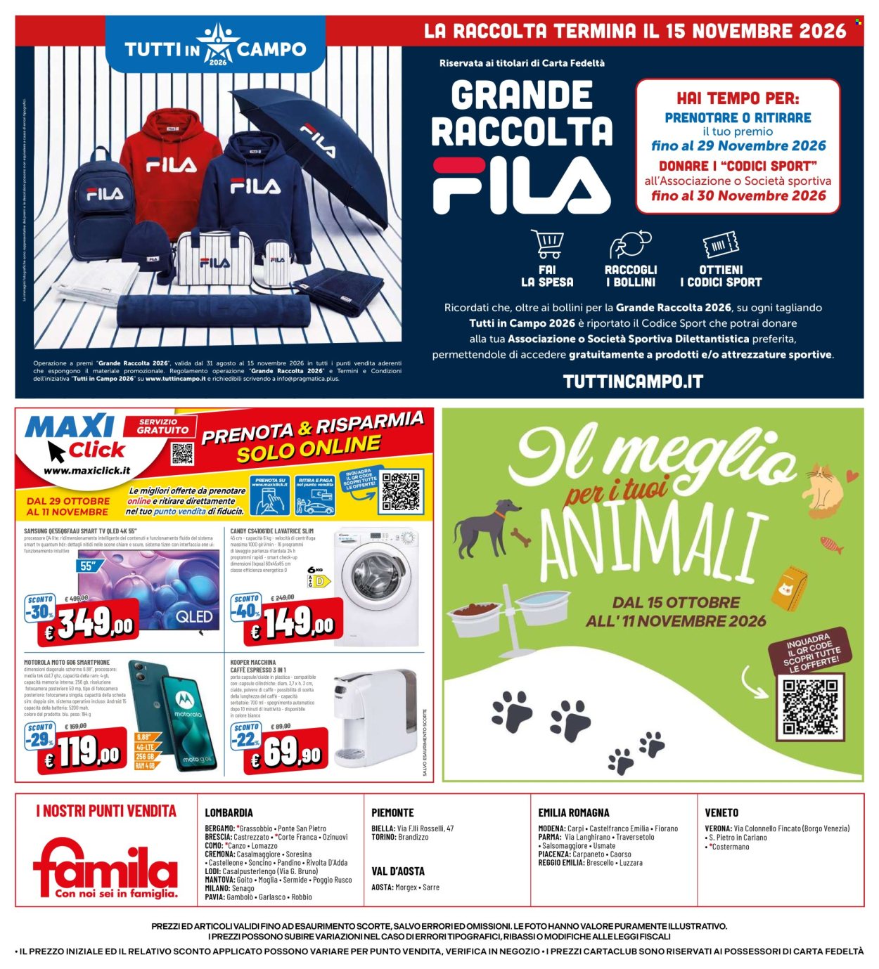 Volantino Famila - 29/10/2026 - 11/11/2026. Pagina 23