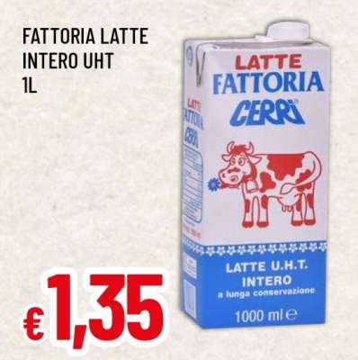 FATTORIA LATTE INTERO UHT