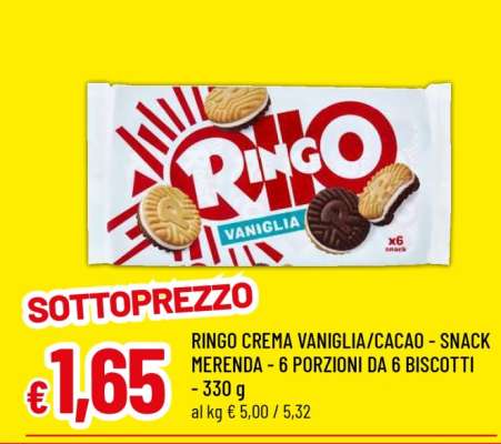 RINGO CREMA VANIGLIA/CACAO