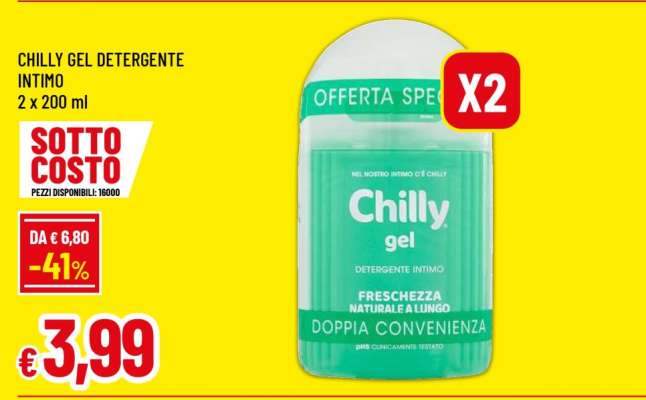 CHILLY Gel Detergente Intimo
