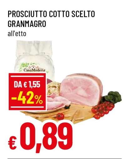 PROSCIUTTO COTTO SCELTO GRANMAGRO