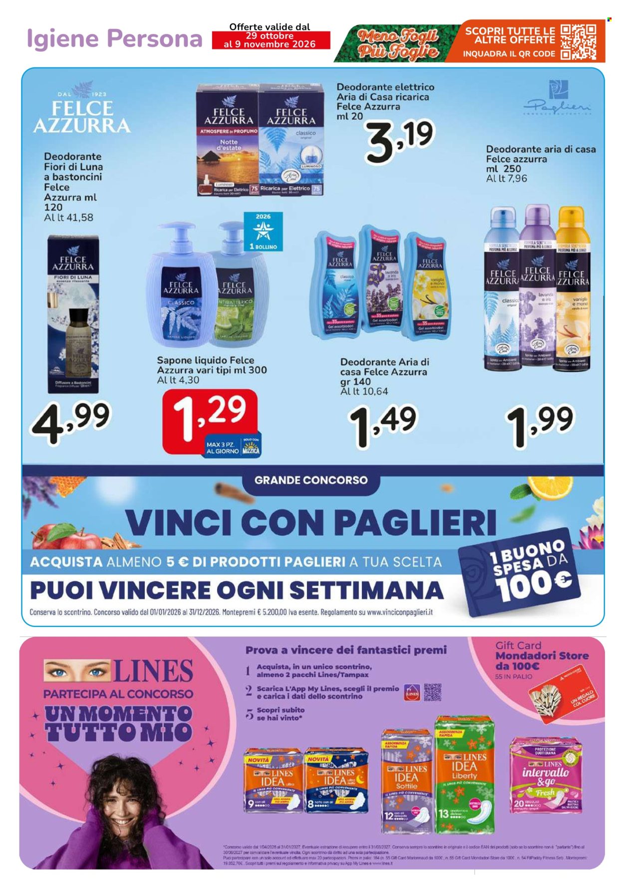 Volantino Famila - 29/10/2026 - 9/11/2026. Pagina 44