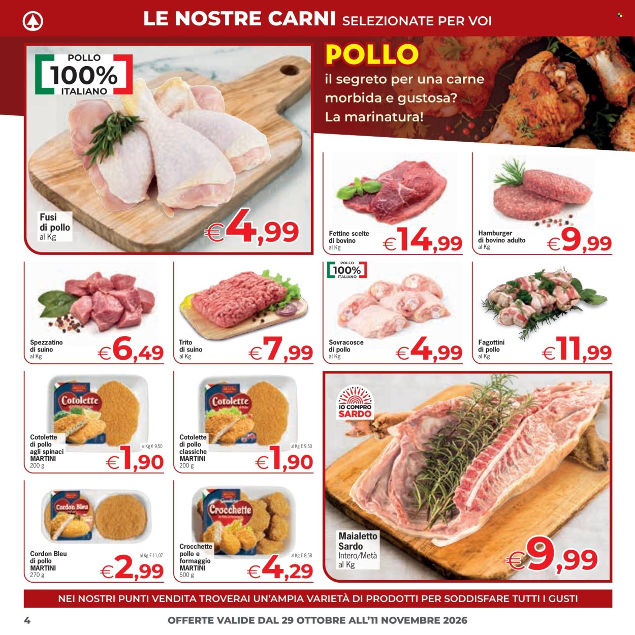 Volantino Eurospar - 29/10/2026 - 11/11/2026. Pagina 4