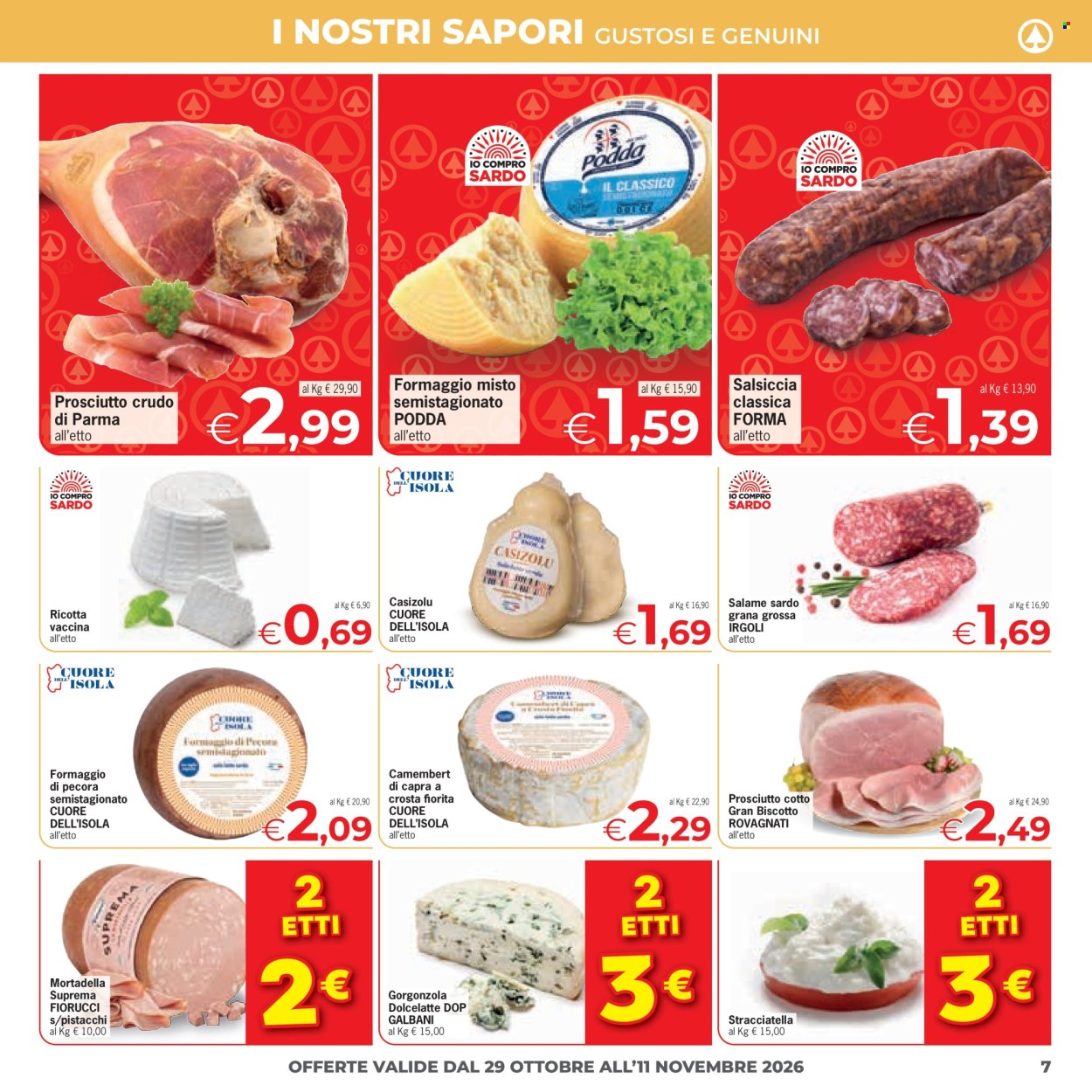 Volantino Eurospar - 29/10/2026 - 11/11/2026. Pagina 7