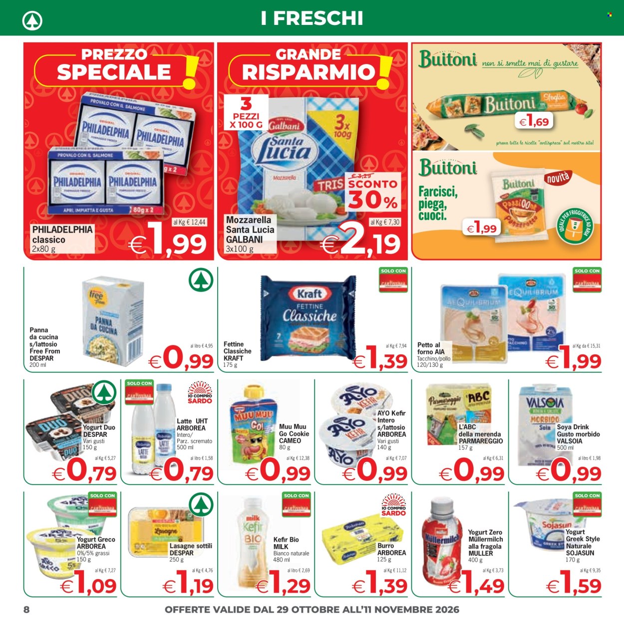 Volantino Eurospar - 29/10/2026 - 11/11/2026. Pagina 8