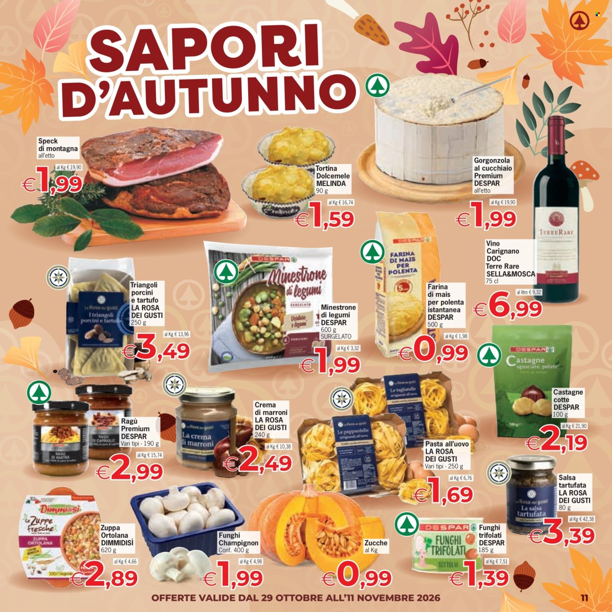 Volantino Eurospar - 29/10/2026 - 11/11/2026. Pagina 11