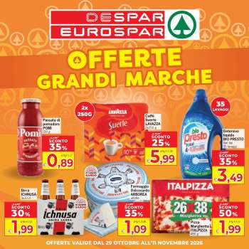 Volantino Eurospar - 29/10/2026 - 11/11/2026.