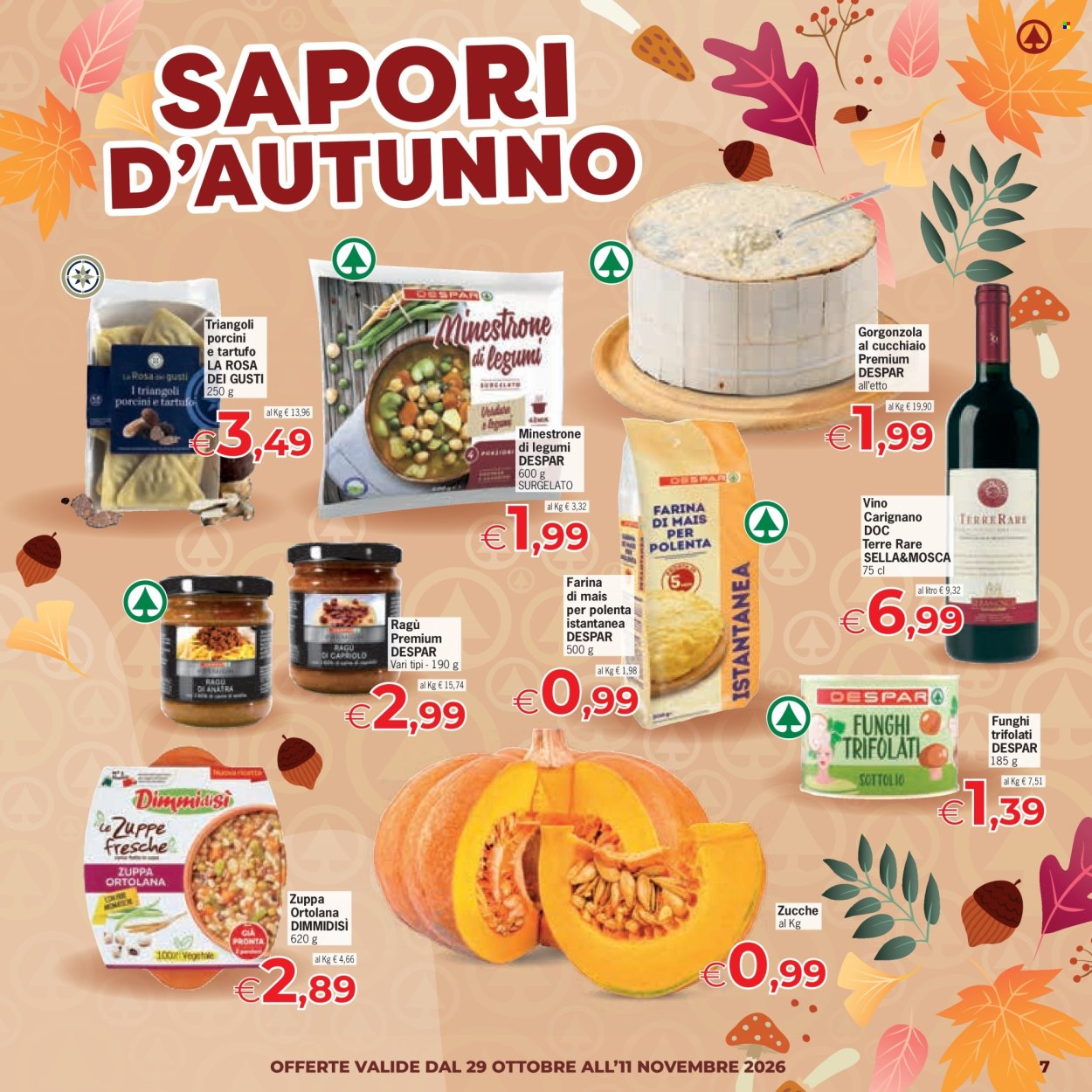 Volantino Eurospar - 29/10/2026 - 11/11/2026. Pagina 7