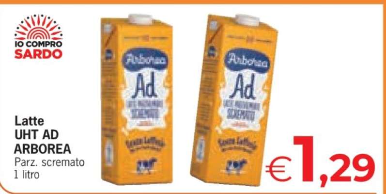 LATTE UHT AD ARBOREA