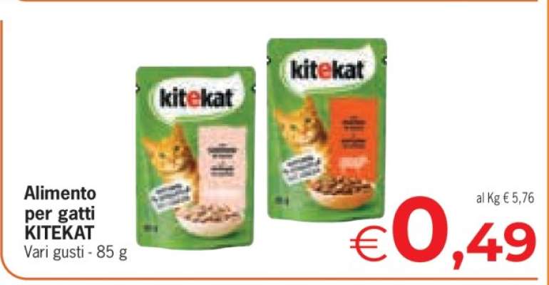 Alimento per gatti KITEKAT