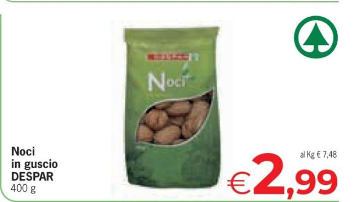 Noci in guscio DESPAR