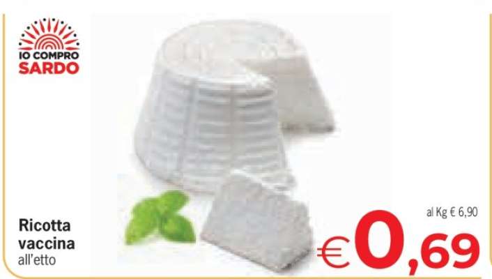 Ricotta vaccina