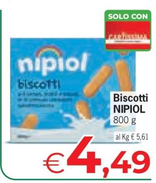 Biscotti NIPIOL