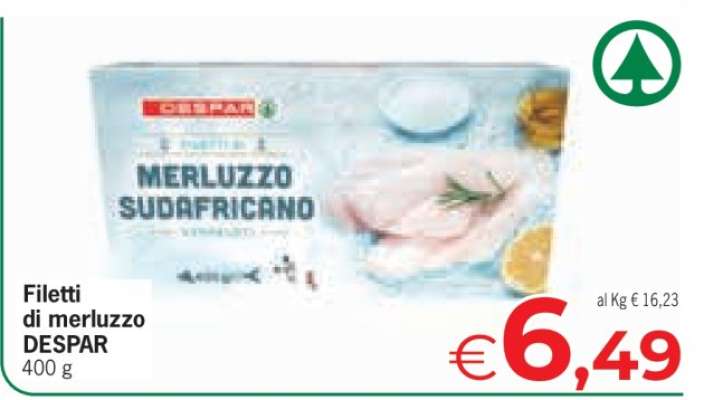 FILETTI DI MERLUZZO DESPAR